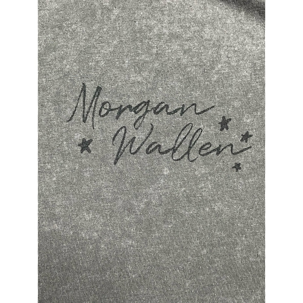 Maurice's Morgan Wallen Grey Tshirt Front And Back - House With Songs Size Large - Picture 7 of 14